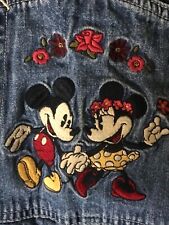 Usado, Baberos de mezclilla bordados pequeños vintage de la tienda Disney Minnie Mouse segunda mano  Embacar hacia Argentina