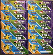 10x Play! Pokemon Prize Pack Seria 7 *FABRYCZNIE ZAPIECZĘTOWANY * Booster Packs NOWY NM na sprzedaż  Wysyłka do Poland