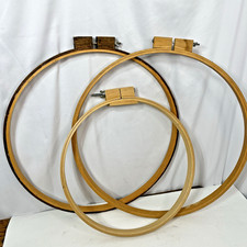 Round wooden embroidery for sale  Polo