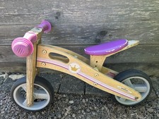 Laufrad holz pink gebraucht kaufen  Bad Bergzabern-Umland