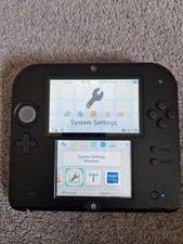 Nintendo 2ds black for sale  BURTON-ON-TRENT