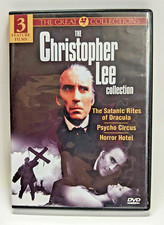Coleção Christopher Lee - Satanic Rites of Dracula/Psycho Circus/Horror Hotel comprar usado  Enviando para Brazil