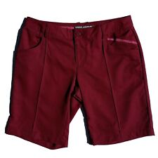 Bermuda chino Under Armour Performance feminina 4 golfe malha borgonha nova sem etiquetas comprar usado  Enviando para Brazil