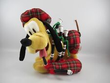 Disney World Scottish Pluto Bean Bag Peluche 10", usado segunda mano  Embacar hacia Argentina