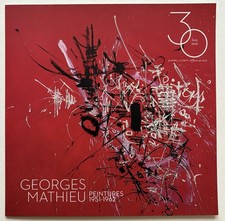 Georges mathieu carton d'occasion  Boulogne-Billancourt