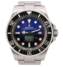Relógio masculino Rolex Deepsea Sea-Dweller 126660 automático SS James Cameron mostrador azul 44mm, usado comprar usado  Enviando para Brazil