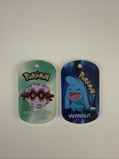 Pokémon metal tags for sale  BILSTON