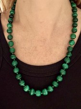 Collana malachite perle usato Collana malachite perle usato  Bologna