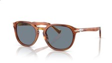 Óculos de sol Persol PO3279S 96/56 52mm Terra Di Siena/azul claro quadrado comprar usado  Enviando para Brazil