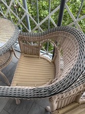Polyrattan lounge bank gebraucht kaufen  Berlin