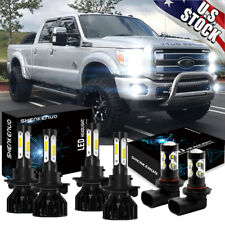 Lâmpadas de neblina para faróis de LED brancos 6x 6000K 2005-2019 para Ford F250 F350 F450 2005-2019 comprar usado  Enviando para Brazil