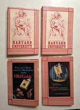Vintage Harvard University Old Gold Cigarettes Book Covers 1940s 1947 Tobacciana comprar usado  Enviando para Brazil