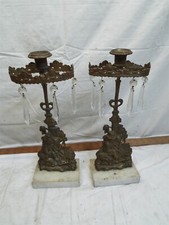 Pair brass mantle for sale  Enola