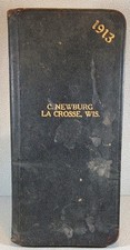 Notebook 1913 - C. Newburg - Star Knitting Co. - LaCrosse, Wisconsin ~ #-7272 comprar usado  Enviando para Brazil