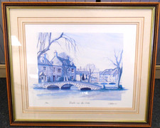 Framed print bourton for sale  MIRFIELD