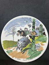 Ancienne assiette décor d'occasion  Hazebrouck