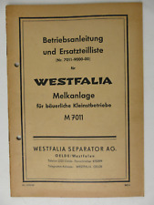 Westfalia betriebsanleitung er gebraucht kaufen  Oldenburg (Oldenburg)