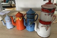 Anciennes cafetières émaill� d'occasion  Strasbourg-