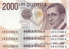 Repubblica lotto banconote usato  Barletta