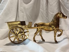 Vintage brass horse for sale  DUNDEE