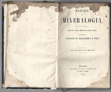 Mineralogia manuale malacarne usato  Viterbo