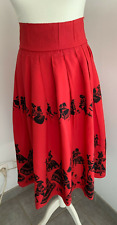Stunning red printed d'occasion  Expédié en Belgium