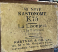 Kastonome k75 lisonjera for sale  CATERHAM