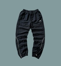 Używany, Nike Track Pants Mens L Navy Nylon Joggers  Y2K na sprzedaż  PL