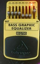 Pedal de efeitos de baixo Behringer equalizador gráfico 7 bandas bronzeado BEQ700 BAIXO GRÁFICO EQ comprar usado  Enviando para Brazil