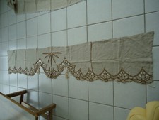 Rideau lin broderie d'occasion  Habsheim
