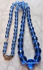 Vtg necklace blue for sale  Winsted