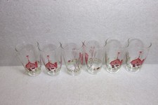 CONJUNTO DE 6 COPOS VINTAGE CELEIRO E CAVALOS comprar usado  Enviando para Brazil