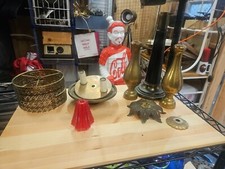 Lot ornate brass for sale  Ronkonkoma