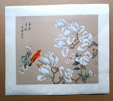 Aquarelle chinoise soie d'occasion  Rennes