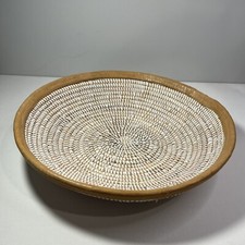 Round hand woven for sale  Los Angeles