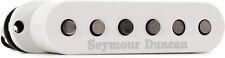 Pastilla central escalonada personalizada Seymour Duncan SSL-5 RW/RP - blanca, usado segunda mano  Embacar hacia Argentina