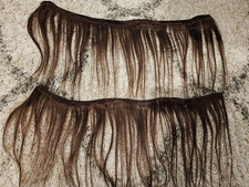 2 NOVAS PEÇAS DE TRAMA DE CABELO HUMANO MARROM CABELO LISO MARROM MÉDIO  comprar usado  Enviando para Brazil
