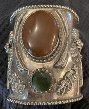 Vintage silvertone wide for sale  Milford