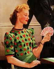 Knitting pattern vintage for sale  WIDNES