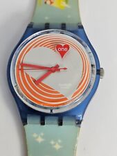 Usado, Relógio feminino Swatch Originals HEART BEAT GN187 dos anos 2000 fabricado na Suíça quartzo 34 mm comprar usado  Enviando para Brazil