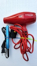 Usado, Secador de cabelo BaByliss Pro Volare V1 vermelho BABFRV1/Nano titânio ferro liso BABNT3050 comprar usado  Enviando para Brazil