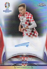 Luka Sucic Croatia Real Sociedad Auto Autograph Topps Chrome Euro 2024 comprar usado  Enviando para Brazil