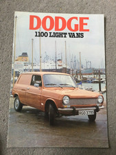 Dodge 1100 light for sale  WEYMOUTH