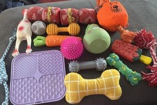 Assorted dog toy for sale  PETERBOROUGH
