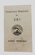 Carte fédérale fédération d'occasion  France