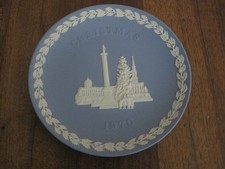 Blue wedgewood plate for sale  FLEET