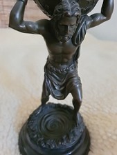 Bronzefigur atlas träger gebraucht kaufen  Hamburg