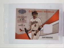 CAL RIPKEN JR. 2004 MATERIAIS CERTIFICADOS TECIDO DE JOGO PATCH /100 Q4709 comprar usado  Enviando para Brazil