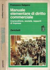 Manuale elementare diritto usato  Italia