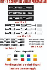 Adesivi porsche vinile usato  Torre Annunziata